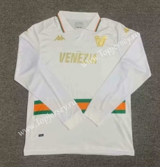 2023-2024 Venezia FC Away White LS Thailand Soccer Jersey AAA-512