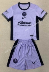 2023-2024 Club America 2nd Away Purple Soccer Uniform-AY