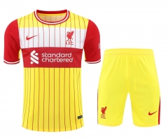 2024-2025 Liverpool Yellow Thailand Soccer Uniform-418