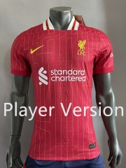 Player Version 2024-2025 Liverpool Home Red Thailand Soccer Jersey AAA-SJ