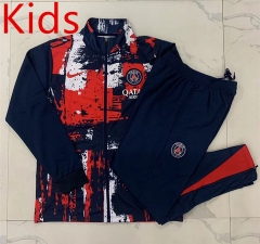 2024-2025 Paris SG Royal Blue Kids/Youth Soccer Jacket Unifrom -815