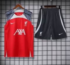 2024-2025 Liverpool Red Thailand Soccer Vest Uniform-418
