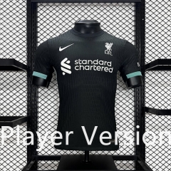 Player Version 2024-2025 Liverpool Away Black Thailand Soccer Jersey AAA-5982