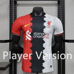 Player Version 2024-2025 Special Version Liverpool Red&Black&White Thailand Soccer Jersey AAA-888