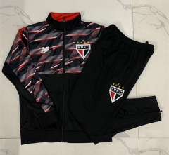 2024-2025 Sao Paulo Black Thailand Soccer Jacket Uniform-815