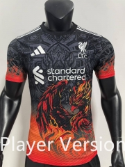Player Version 2024-2025 Liverpool Black&Red Thailand Soccer Jersey AAA-SJ