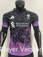 Player Version 2024-2025 Liverpool Black&Purple Thailand Soccer Jersey AAA-SJ