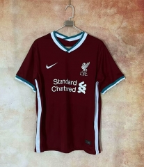Retro Version 20-21 Liverpool Home Red Thailand Soccer Jersey AAA-9070