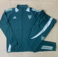 2024-2025 Cruzeiro EC Dark Green Thailand Soccer Jacket Uniform-815