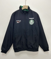 2025-2026 Retro Version SE Palmeiras Royal Blue&Green Double-Sided Wear Thailand Trench Coats-0255