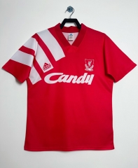 Retro Version 91-02 Liverpool Home Red Thailand Soccer Jersey AAA-811
