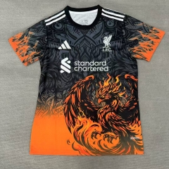 2025-2026 Liverpool Black&Orange Thailand Soccer Jersey AAA-709