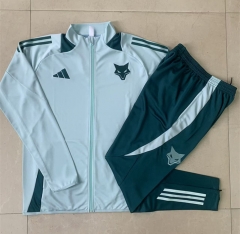 2024-2025 Cruzeiro EC Light Blue Thailand Soccer Jacket Uniform-815