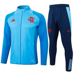 2024-2025 Flamengo Light Blue Thailand Soccer Jacket Uniform-815