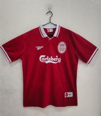 Retro Version 96-97 Liverpool Home Red Thailand Soccer Jersey AAA-2483