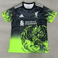 2025-2026 Liverpool Black&Green Thailand Soccer Jersey AAA-709