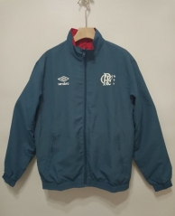(S-3XL) 2025-2026 Flamengo Gray&Red&Black Double-Sided Wear Thailand Trench Coats-0255