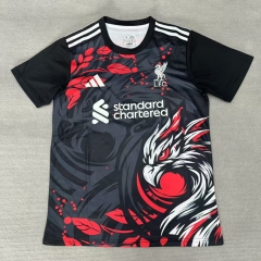 2025-2026 Liverpool Black&Red Thailand Soccer Jersey AAA-709
