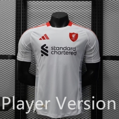 Player Version 2025-2026  Liverpool Away White  Thailand Soccer Jersey AAA-888