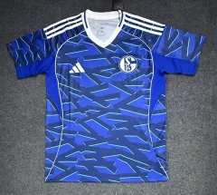 （S-4XL）2025-2026 Schalke 04 Blue Thailand Soccer Jersey AAA-7642
