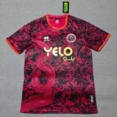 2025-2026 Snake Year Commemorative Edition  Sheffield Red&Black Thailand Soccer Jersey AAA-0009