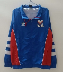 2025-2026 Olympique Lyonnais Blue Single-sided Thailand Trench Coats-0255