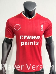 Retro Version 85-86 Liverpool Home Red Thailand Soccer Jersey AAA-0871