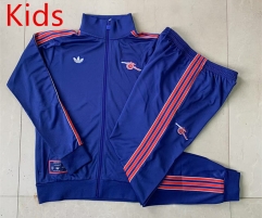 2024-2025 Arsenal Color Blue  Kids/Youth Soccer Jacket Uniform-815