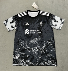 2025-2026   Liverpool Phoenix Black  Thailand Soccer Jersey AAA-4506