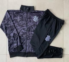 2025-2026 Corinthians Black inkjet Thailand Soccer Jacket Uniform-815