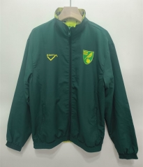 Retro version 1992  Norwich City  Main double-sided silicone Thailand Trench Coats-0255