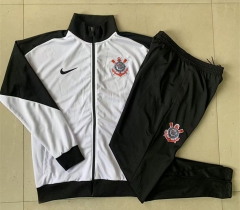 2025-2026 Corinthians White Thailand Soccer Jacket Uniform-815