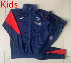 25-26 Paris SG Royal Blue Kids/Youth Soccer Jacket Uniform-815