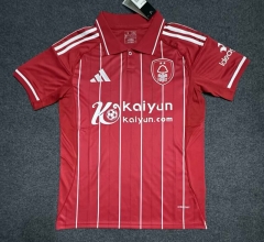 (S-4XL) 2025-2026 Nottingham Forest Home Red Thailand Soccer jersey AAA-2483