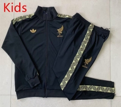 Retro Version 2025-2026 Mexico Black Kids/Youth Soccer Jacket Uniform-815