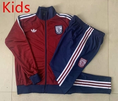2025-2026 Retro Version Arsenal Red Kids/Youth Soccer Jacket Uniform-815