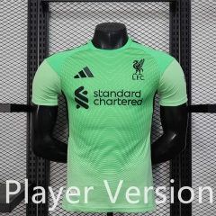 Player Version 2025-2026  Liverpool Goalkeeper Green Thailand Soccer Jersey AAA-888