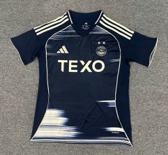 (S-4XL)25-26 Aberdeen  Away Royal Blue Thailand Soccer Jersey AAA-512