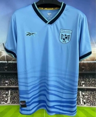 (S-4XL) 25-26 Panama Blue Thailand Soccer Jersey AAA-2044