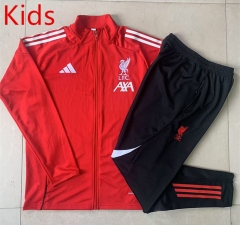 25-26 Liverpool Red Kids/Youth Soccer Jacket Uniform-815