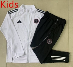 2025-2026 Inter Miami CF White Kids/Youth Soccer Jacket Uniform-815