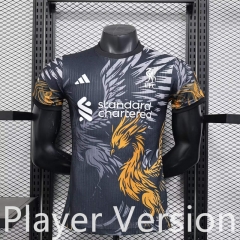 Player Version 2025-2026 Special Version Liverpool Black&Grey  Thailand Soccer Jersey AAA-3596