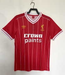 Retro Version 81-84 Liverpool Home Red Thailand Soccer Jersey AAA-811