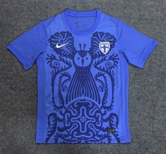 25-26 Finland Away Blue Thailand Soccer Jersey AAA-2483