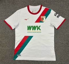 (S-4XL) 25-26 FC Augsburg White Thailand Soccer Jersey AAA-512