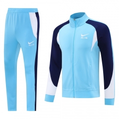 Nike Lake Blue Thailand Soccer Jacket Uniform-LH