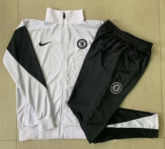 25-26  Chelsea White Thailand Soccer Jacket Unifrom-815