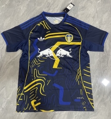 (S-4XL）25-26 Concept Version Leeds United Royal Blue Thailand Soccer Jersey AAA-818