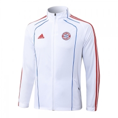 Retro Version 2025-26 Bayern München White Soccer Jacket-815