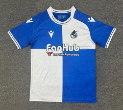 (S-4XL) 25-26 Bristol City Home Blue&White Thailand Soccer Jersey AAA-512